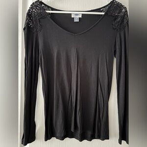Old Navy Black Long-sleeve